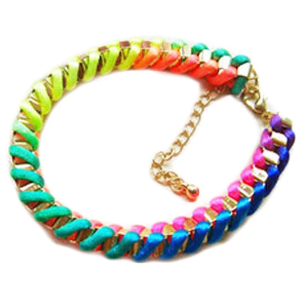 ☀️ 🌈 Pride! Rainbow Ribbons Bracelet - Picture 2 of 3